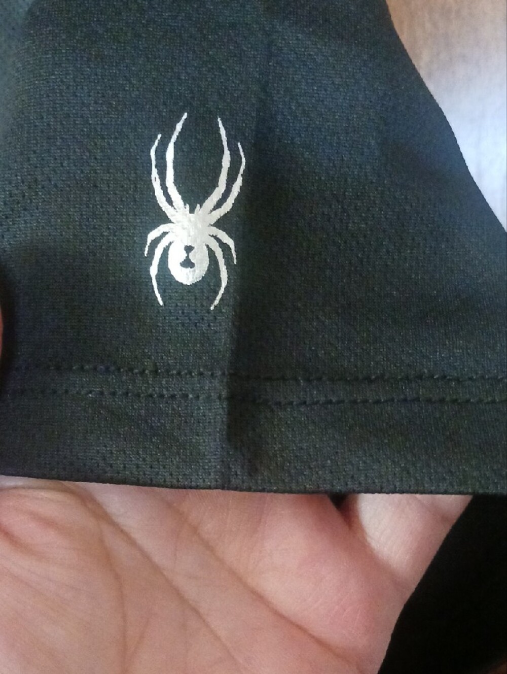Spyder Black Logo Performance Top - Picture 3 of 10